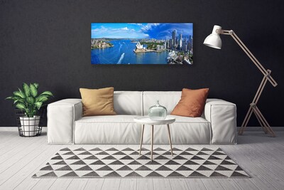 Slika canvas Sea City Kuće