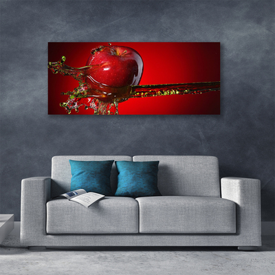 Slika na platnu Vodena kuhinja jabuke