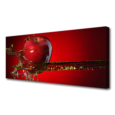 Slika na platnu Vodena kuhinja jabuke
