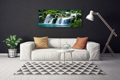 Slika canvas Prirodni vodopad