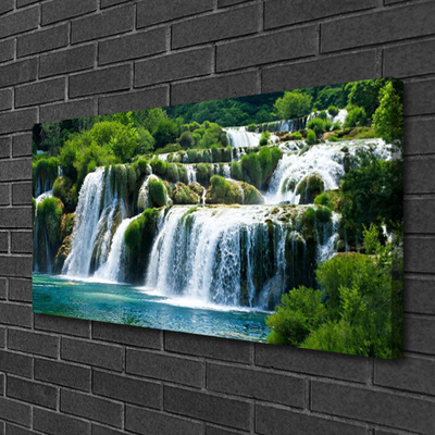 Slika canvas Prirodni vodopad