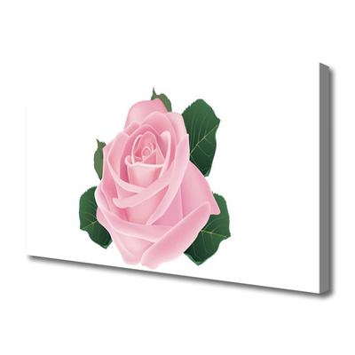 Slika canvas Rose Flower Biljna priroda