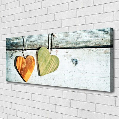 Slika canvas Heart Wood Art