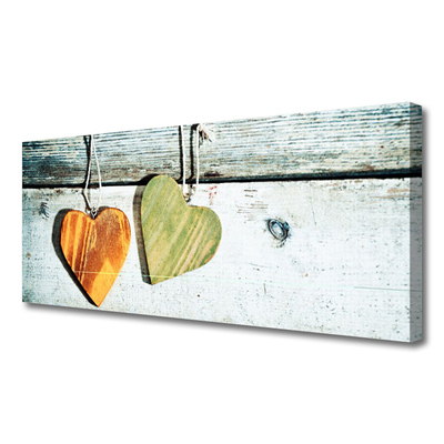 Slika canvas Heart Wood Art