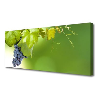 Slika canvas Grapes Leaves Kitchen