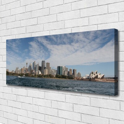 Foto slika na platnu City Sea Houses Sydney