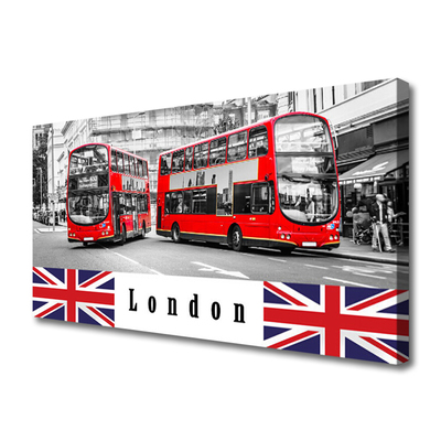 Slika canvas London Bus Art