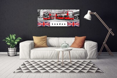 Slika canvas London Bus Art