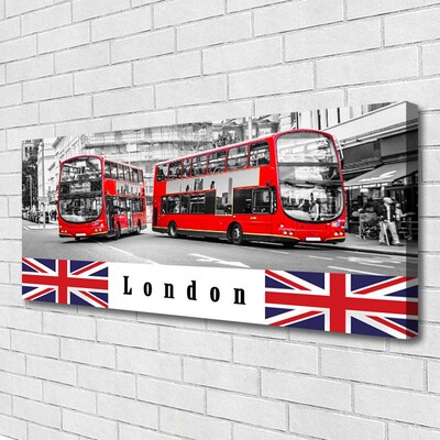 Slika canvas London Bus Art