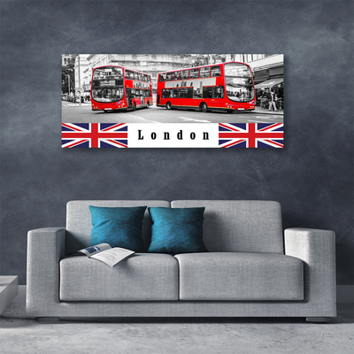 Slika canvas London Bus Art