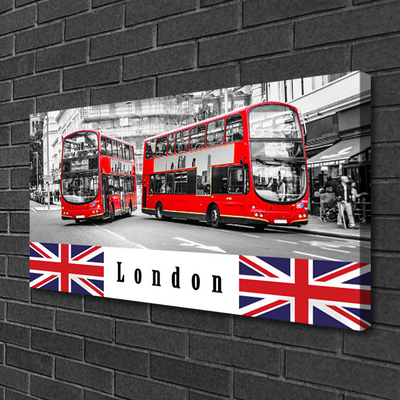 Slika canvas London Bus Art