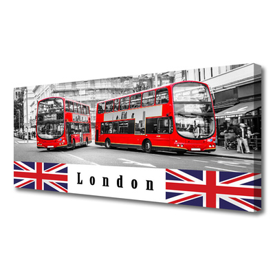 Slika canvas London Bus Art