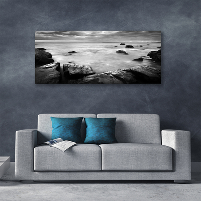 Foto slika na platnu Rock Sea Landscape