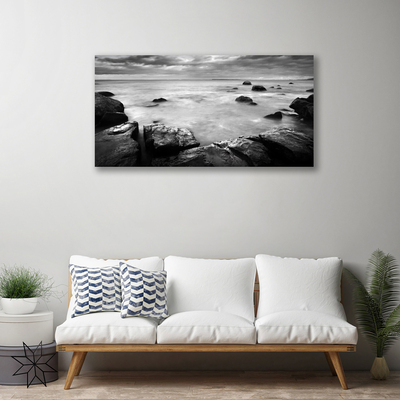 Foto slika na platnu Rock Sea Landscape
