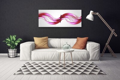 Fotografija na canvas platnu Apstraktna umjetnost valova Art