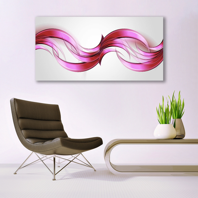 Fotografija na canvas platnu Apstraktna umjetnost valova Art