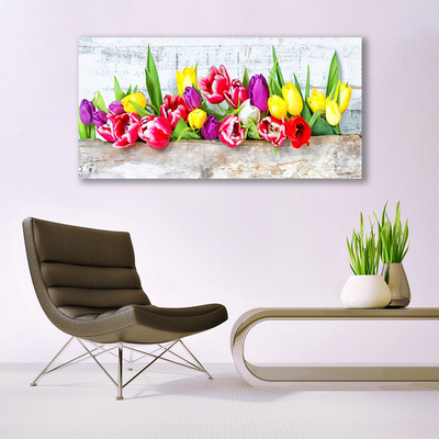 Foto slika na platnu Tulipani Cvijeće Priroda