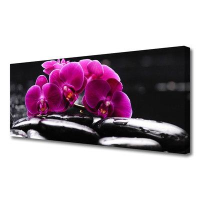 Slika canvas Zen Orchid Spa Stones