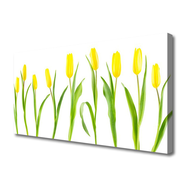 Slika canvas Žuti tulipani cvijeće