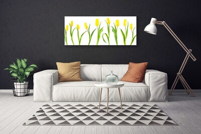 Slika canvas Žuti tulipani cvijeće