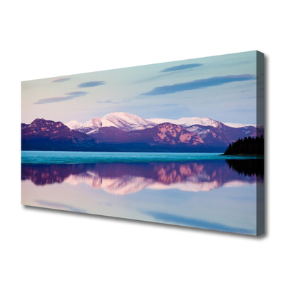 Slika canvas Planine Lake Landscape