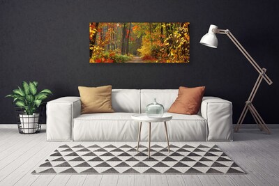 Foto slika na platnu Šuma Priroda Jesen
