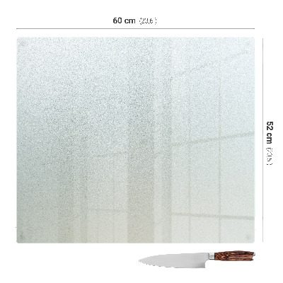 Zaštitnik od prskanja Pravokutni poluproziran