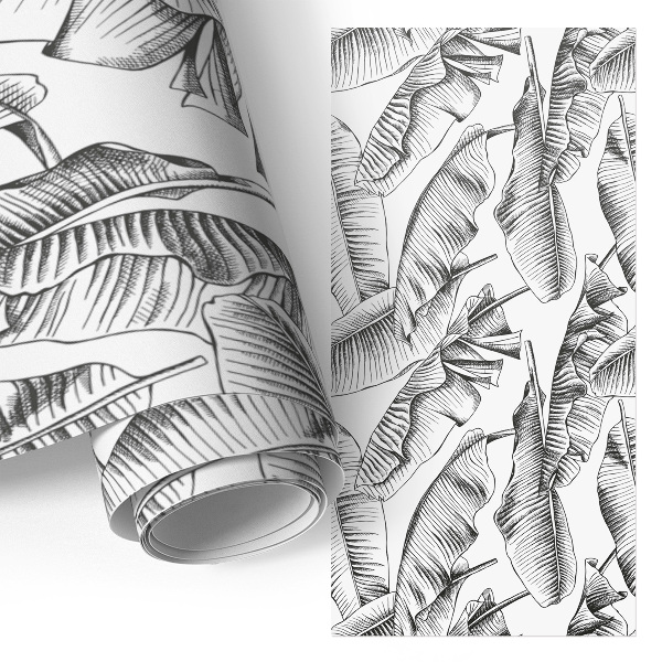 Vinilinė lipni plėvelė Bananų lapai