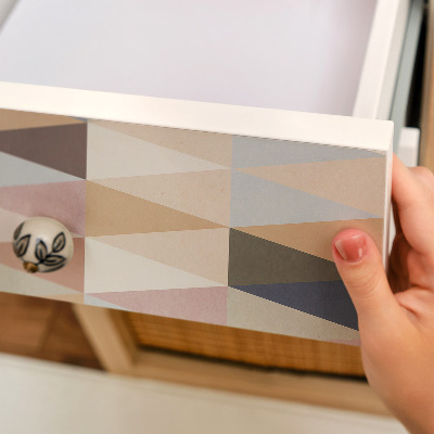Dekoratyvinė plėvelė baldams Pastelinė geometrija