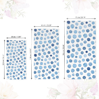 Klijuojama plėvelė baldams Mėlyni taškai