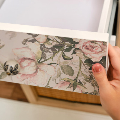 Baldų plėvelė Vintažinės gėlės