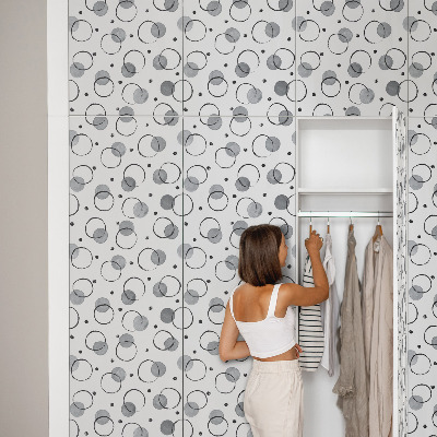 Lipni baldų plėvelė Kūrybiniai ratai