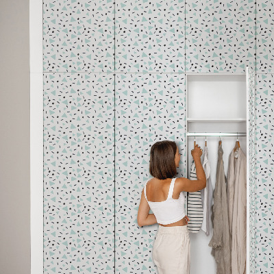 Dekoratyvinė plėvelė baldams Geometrinis raštas