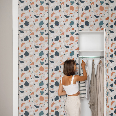 Baldų plėvelė Spalvingas raštas