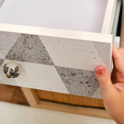 Klijuojama plėvelė baldams Paprasta mozaika