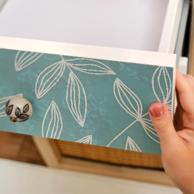 Lipni baldų plėvelė Augalų raštas