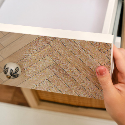 Lipni baldų plėvelė Medinis silkės kaulas