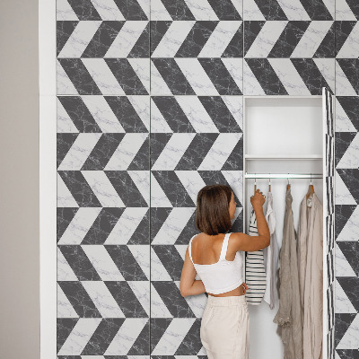 Lipni plėvelė baldams Kontrastinga elegancija