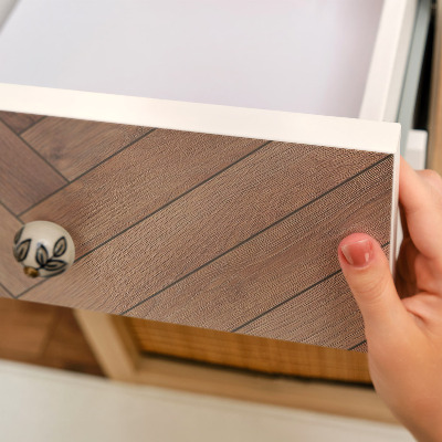 Klijuojama plėvelė baldams Medinis silkės kaulas