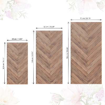 Klijuojama plėvelė baldams Medinis silkės kaulas