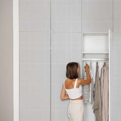 Baldų plėvelė Pilkos plytelės