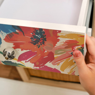 Lipni baldų plėvelė Spalvingas kaleidoskopas