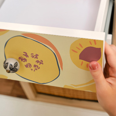 Lipni plėvelė baldams Vaisių raštas