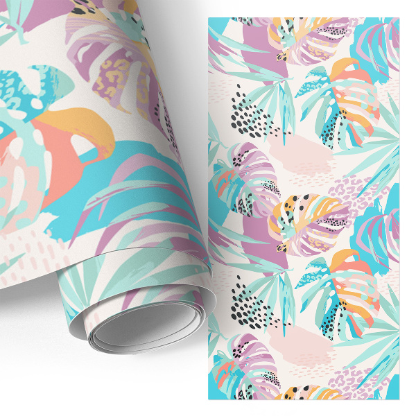 Klijuojama plėvelė baldams Spalvinga egzotika