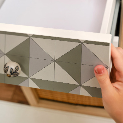 Baldų plėvelė Trikampė mozaika