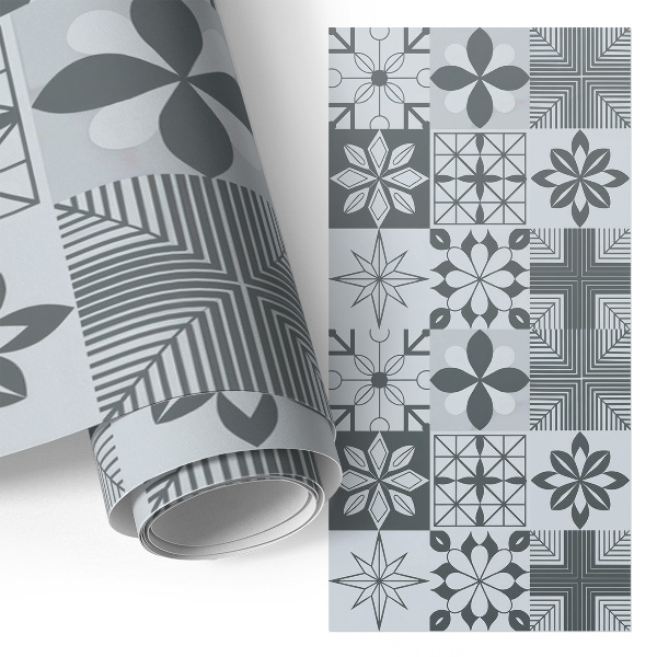 Dekoratyvinė plėvelė baldams Daug plytelių