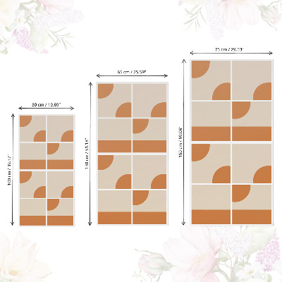 Lipni plėvelė baldams Vintažinės formos