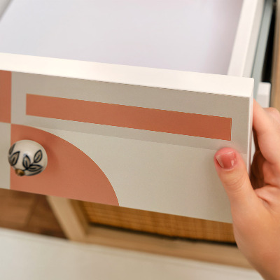 Klijuojama plėvelė baldams Vintažinės formos