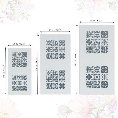 Baldų plėvelė Plytelių rinkiniai