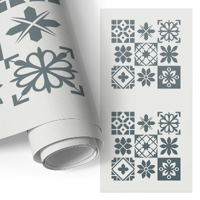 Vinilinė lipni plėvelė Geometrinės plytelės